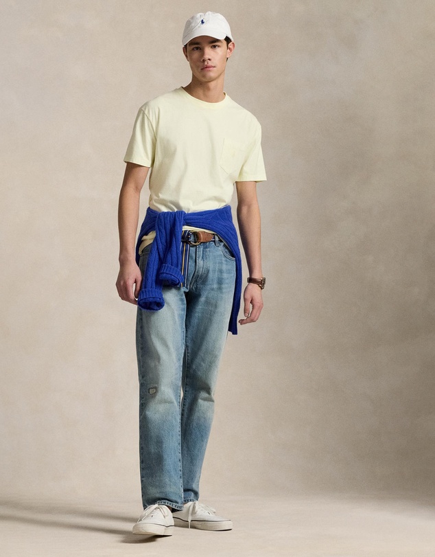 Polo Ralph Lauren - Custom Slim Mineral-Dyed Pocket T-Shirt