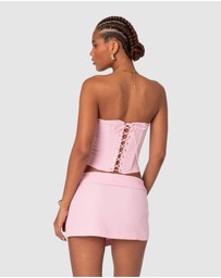 EDIKTED - Selena Lace Up Corset