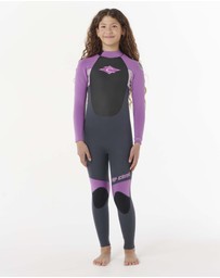 Rip Curl - Kids Omega 3/2 Back Zip Wetsuit Steamer