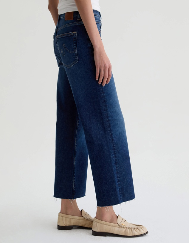 AG Adriano Goldschmied - Saige Wide Leg Crop Jeans