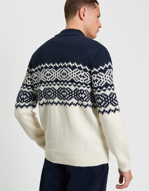 Ben Sherman - Mono Fairisle Crew