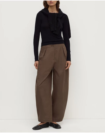 Assembly Label - Jasmine Cotton Adjustable Barrel Leg Pants