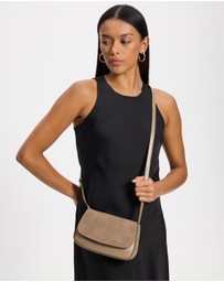 Calvin Klein - Brushed Flap Camera Bag