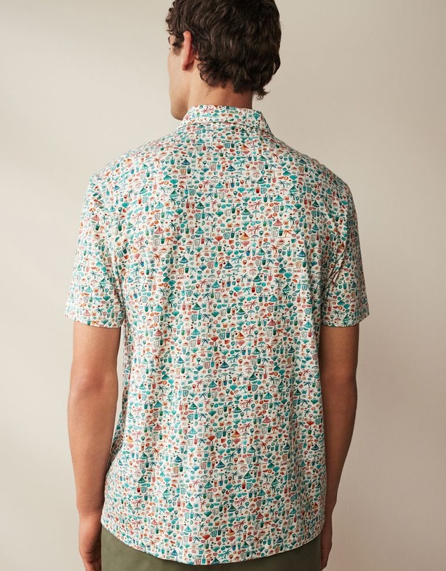 NEXT - Print Polo Shirt