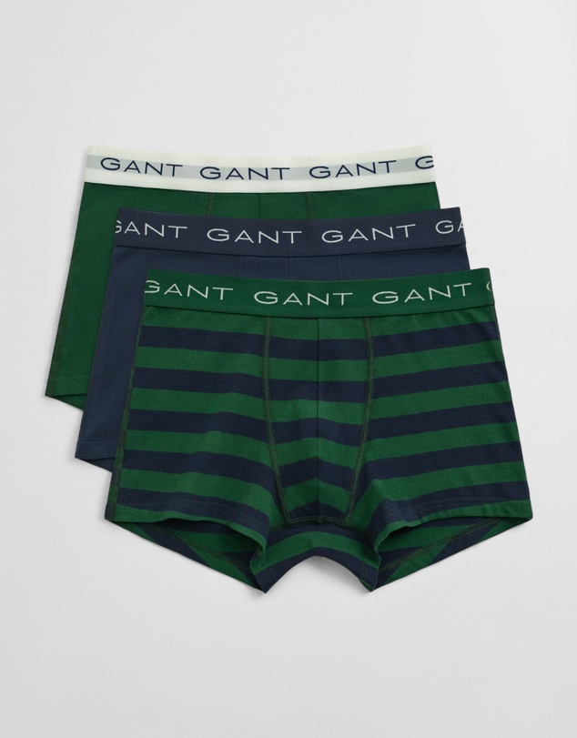 Gant - 3-Pack Striped Trunks