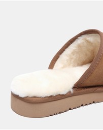 EVERAU - Australian Shepherd Ugg Cruz Slipper Cow Suede Upper House Shoes