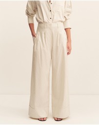 Shona Joy - Hudson High Waisted Relaxed Pants