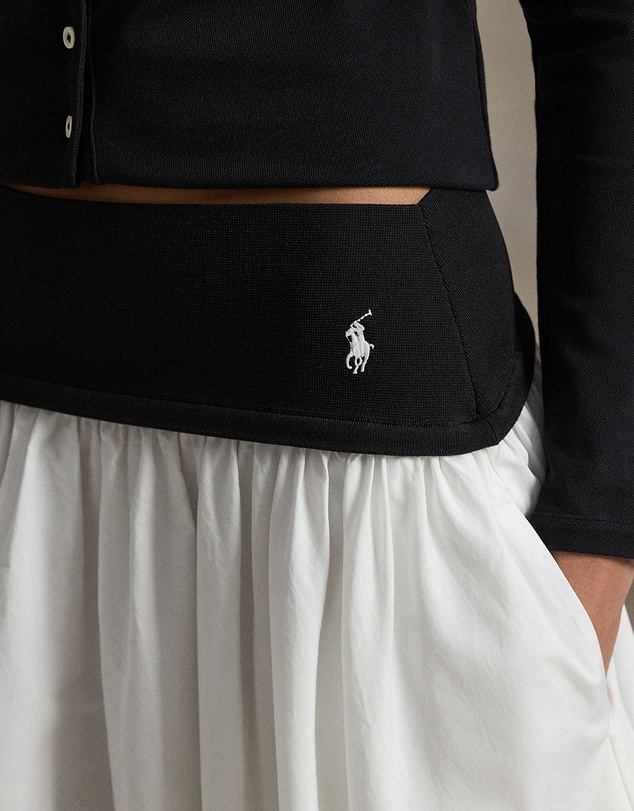 Polo Ralph Lauren - Contrast-Waistband A-Line Skirt
