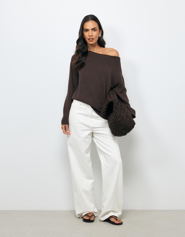 AERE - Nika Cotton Cashmere Knit Jumper