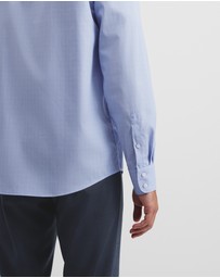 Country Road - Regular Fit Grid Check Travel Shirt