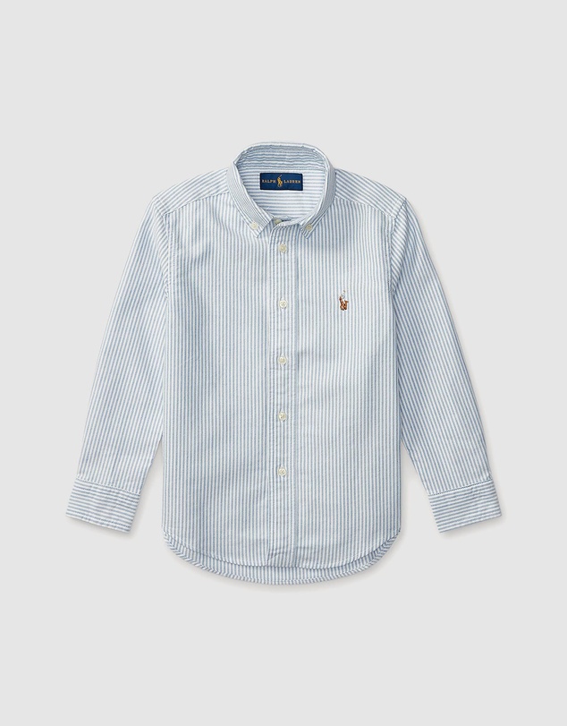 Polo Ralph Lauren - Striped Cotton Oxford Shirt - Kids