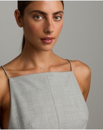 Michael Hill - Diamond Accent Infinity Necklace in Sterling Silver