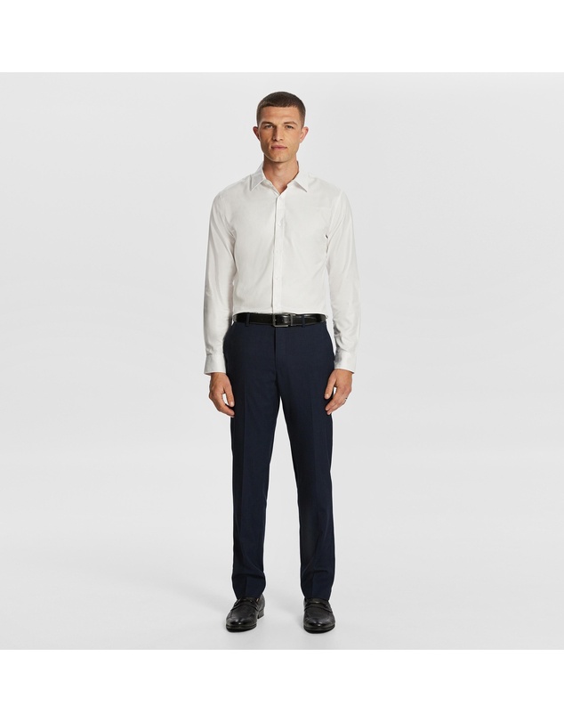 yd. - Maximum Two Ply Cotton Slim Dress Shirt