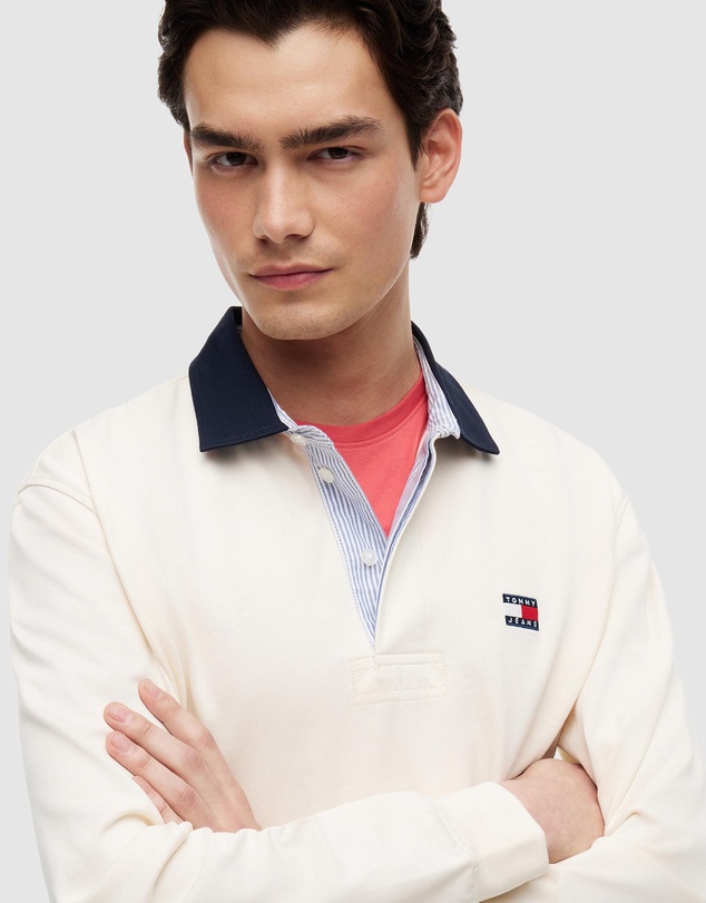 Tommy Jeans - Relaxed ESS Badge Rugby