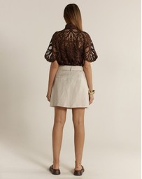 Fate + Becker - Amara Belted Skirt