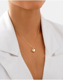 Michael Hill - Puff Heart Pendant in 10kt Yellow Gold