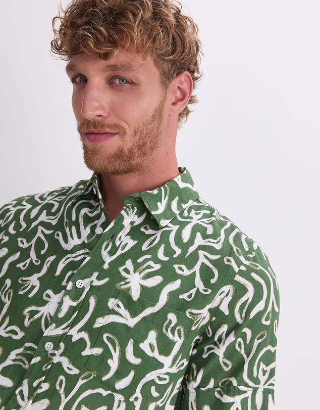 Sportscraft - Milo Short Sleeve Print Shirt