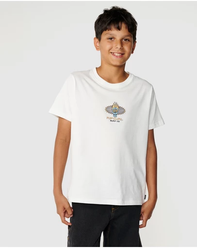 Rip Curl - New Cosmic Skull Tee - Teens