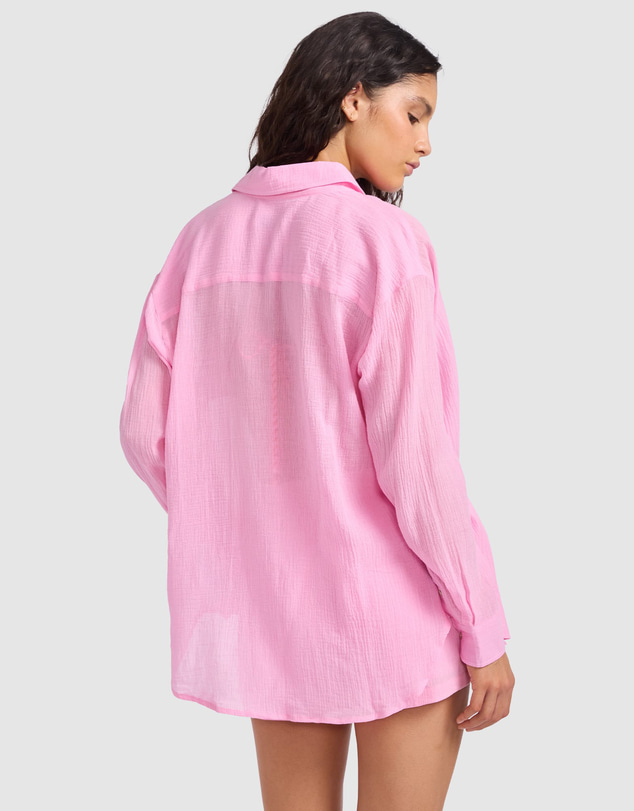 Seafolly - Crinkle Gauze Shirt