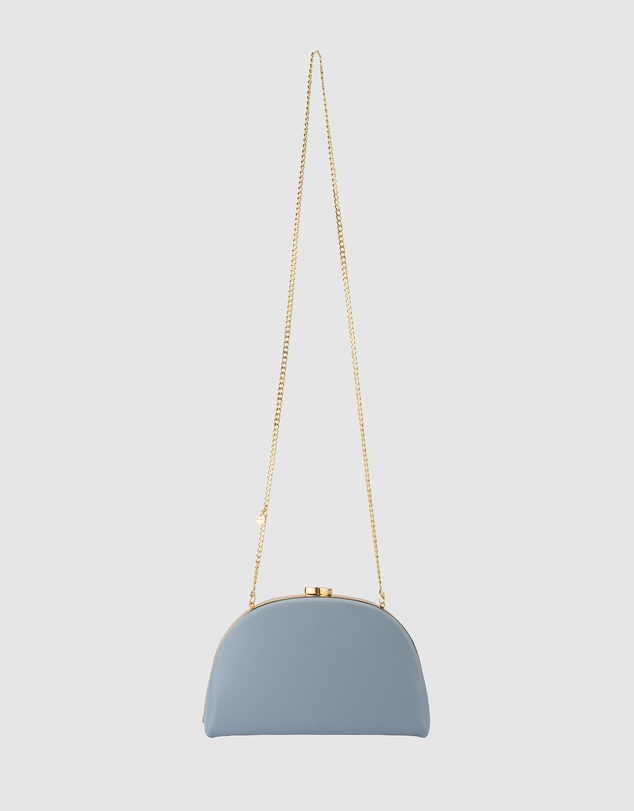 Olga Berg - Celeste Curved Clutch