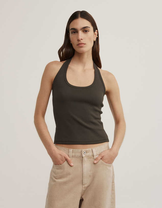 Witchery - Scoop Halter Tank