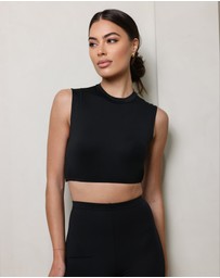 Mod Squad - Luxe Sleeveless Crop Base Layer