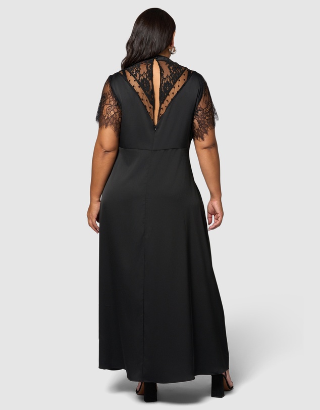 Sunday In The City - Mayhem Satin Maxi Dress