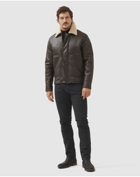 Rodd & Gunn - Arrowtown Shearling Leather Jacket
