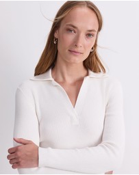 Sportscraft - Crafted Collar Rib Polo