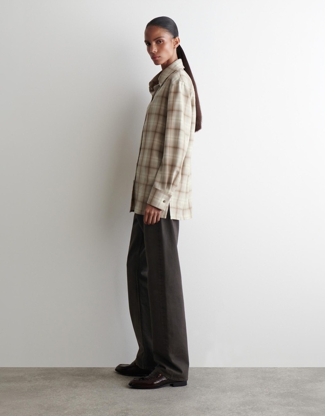 COS - Checked Flannel Shirt