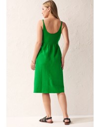 NEXT - Button Down Cotton Cami Summer Dress