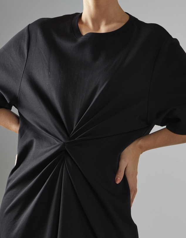 Glamorous - Knotted Front T-shirt Dress