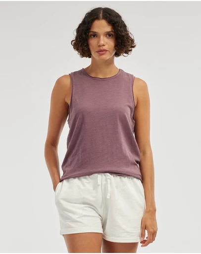 Amelius - Miranda Raw Hem Tank