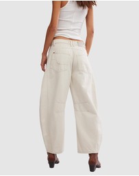 Free People - Good Luck Mid Rise Barrel Jeans