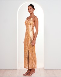Pilgrim - Jordana V-neck Sequin Dress