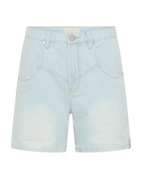 ONE TEASPOON - Kinks Mid Waist Long Length Denim Shorts - Le Surf