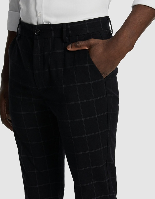yd. - Loco Check Slim Chino