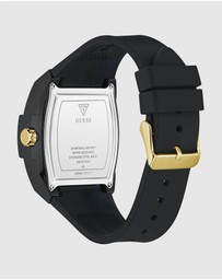 GUESS - GUESS Men's Black Analogue Watch
