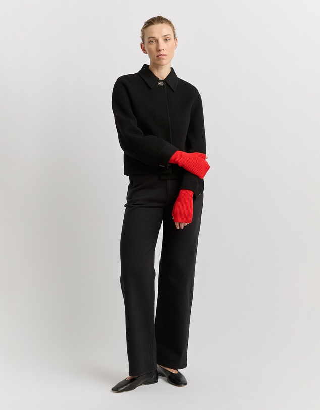 Toorallie - Fine Rib Open Mitten