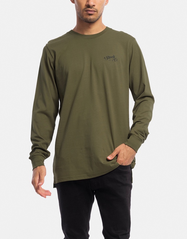 Stock & Co. - Scroll Long Sleeve Tee