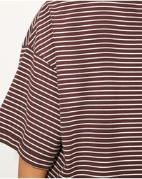 Dazie - Serve Stripe T-Shirt