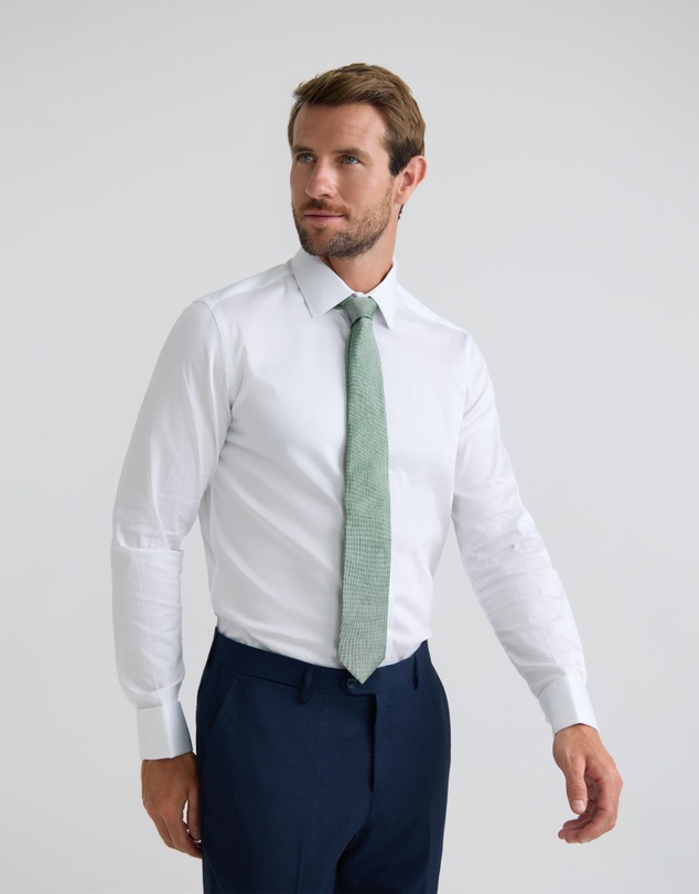 Oxford - Beckton Slim Fit French Cuff Shirt