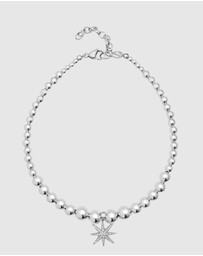 Nialaya Jewellery - Twilight Star Silver Choker