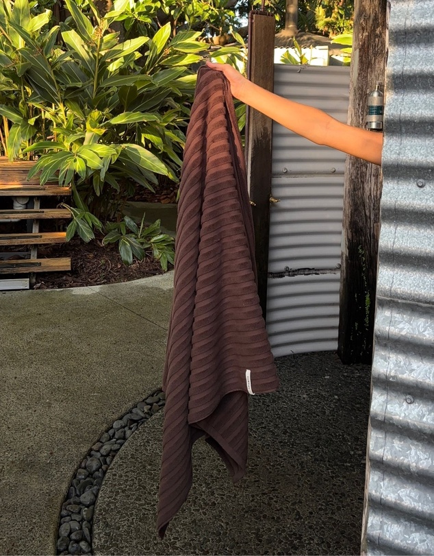 Sunday Supply Co - Chocolate Home Towel