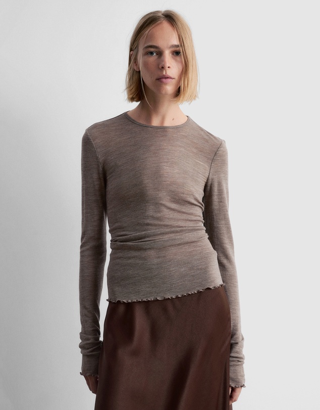 & Other Stories - LS Wool Top