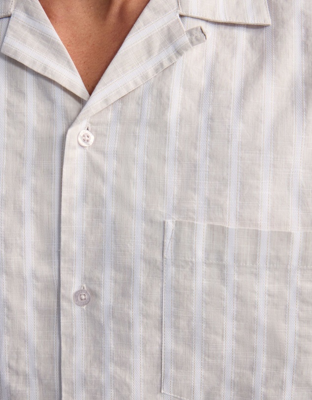 Oxford - Griffin Striped Short Sleeve Shirt