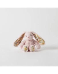 Jiggle and Giggle - Floral Pink Bunny Rattle