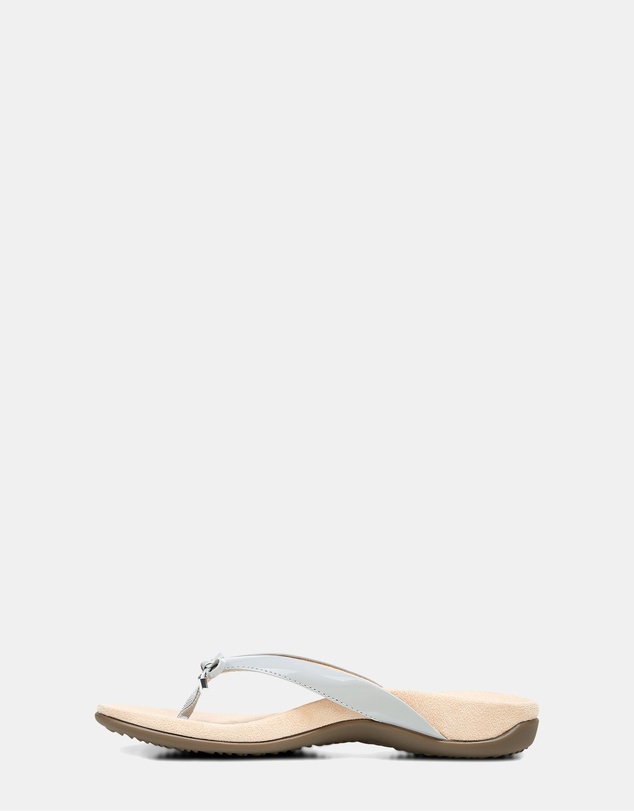 Vionic - Bella Toe Post Sandal - Light Grey