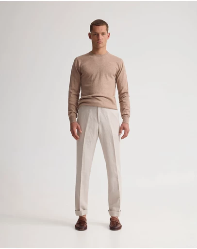 Oxford - Cotton Cashmere Crew Neck Knit