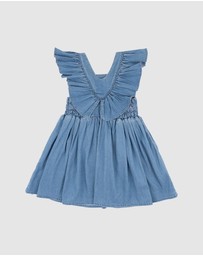 Fox & Finch - Grow Wild Embroidered Dress - Kids
